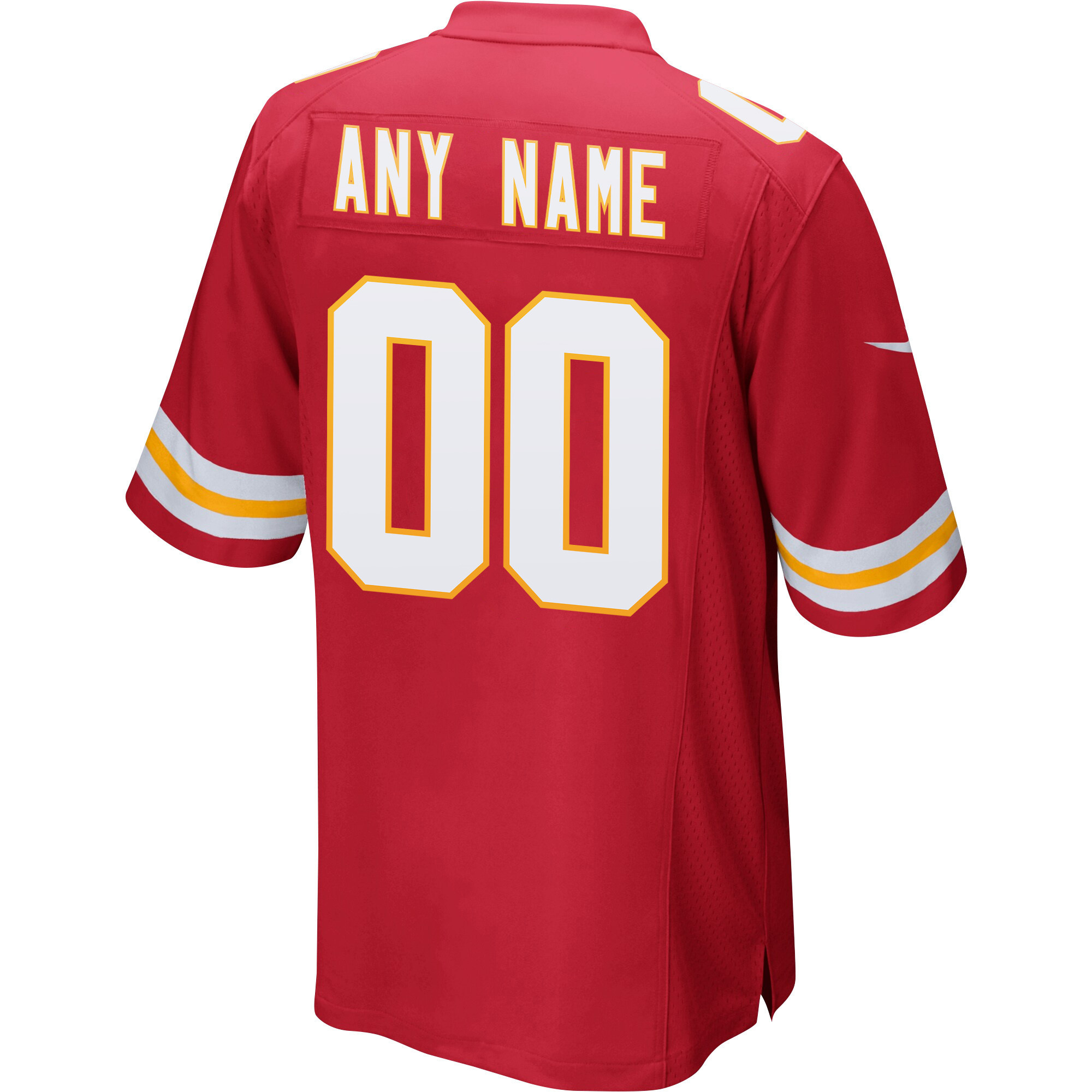 Custom Kansas City Chiefs Super Bowl LVII Champions Men Game Jersey - Red