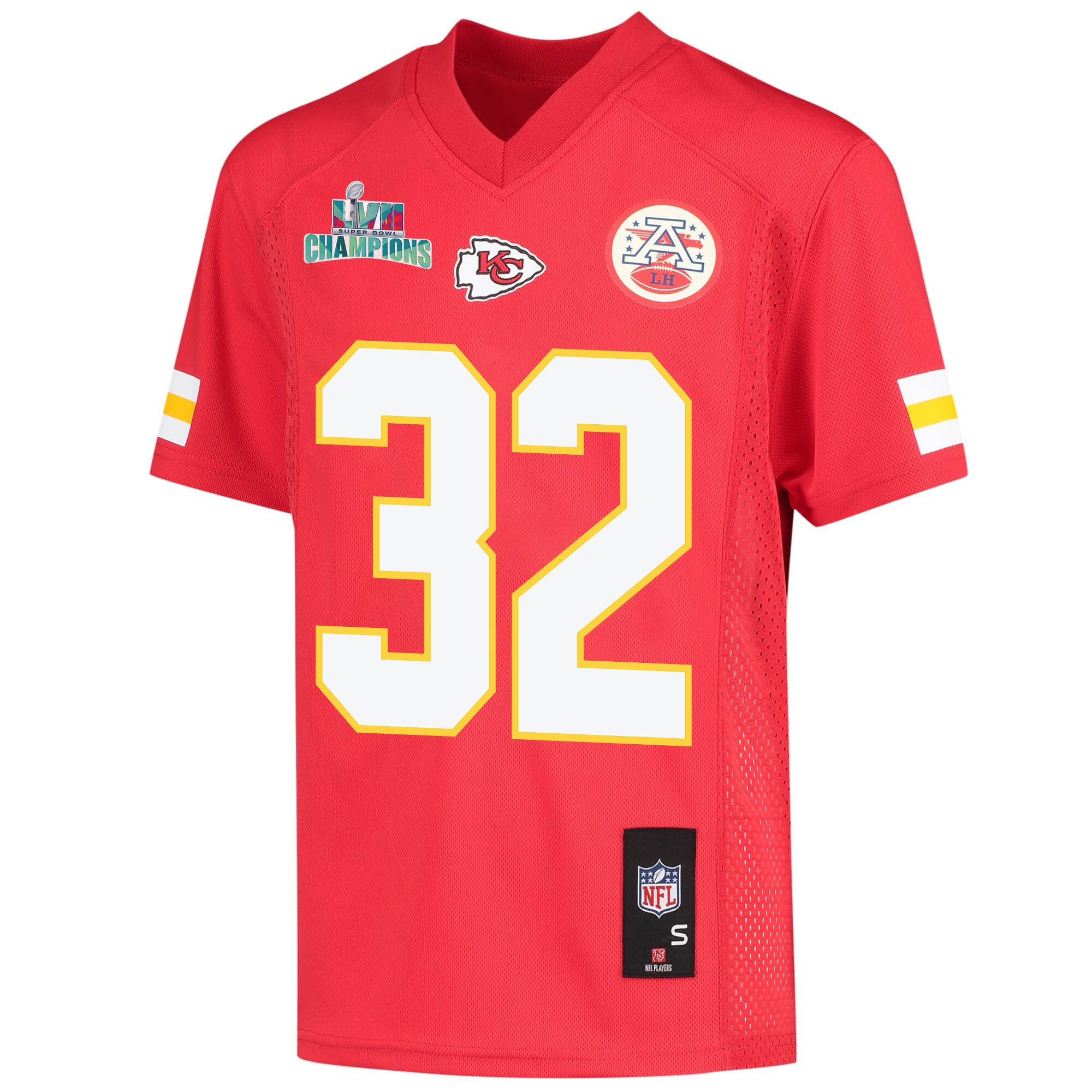 Nick Bolton 32 Kansas City Chiefs Super Bowl LVII Champions Youth Game Jersey - Red