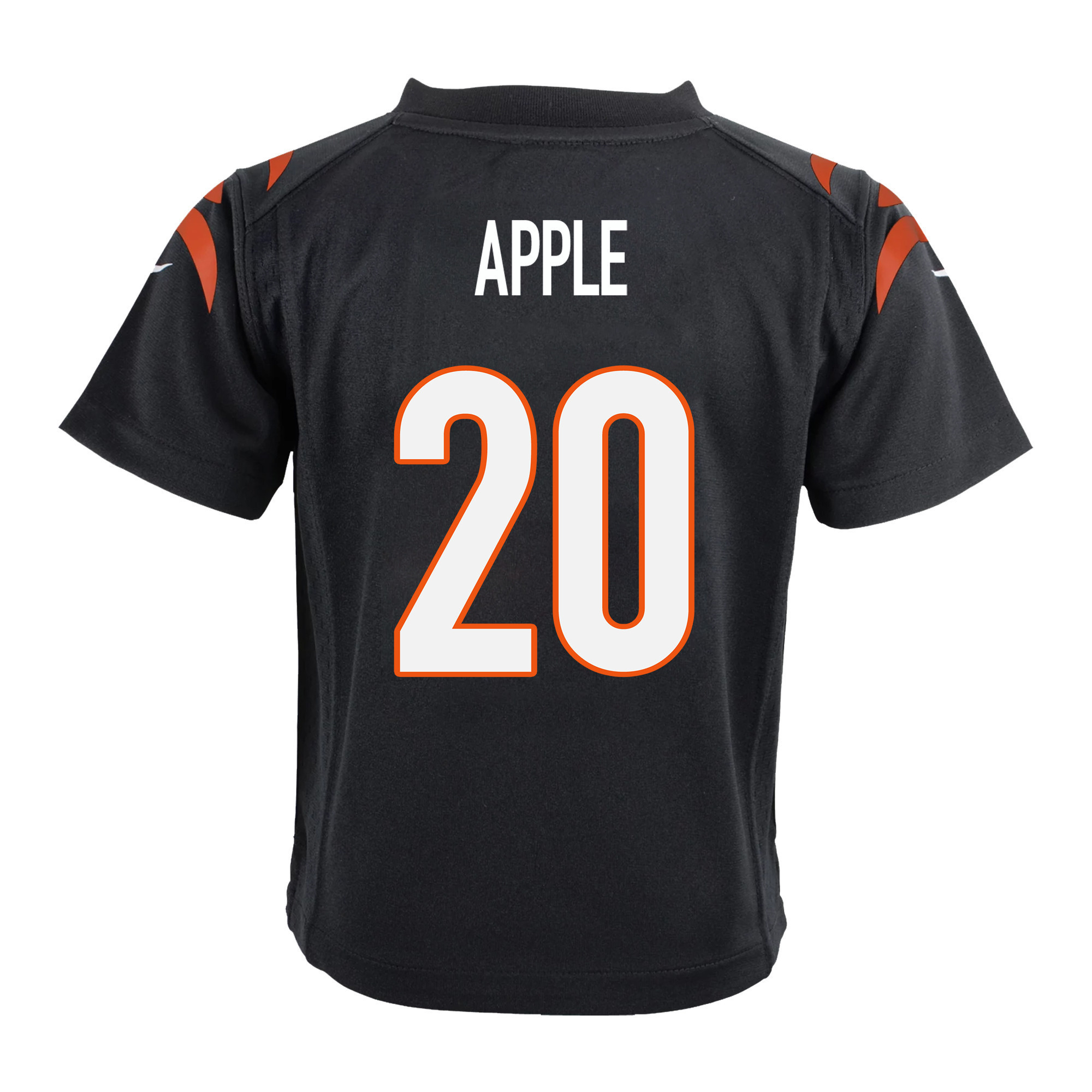 Super Bowl LVI Champions Cincinnati Bengals Eli Apple 20 Black Youth's Jersey Jersey