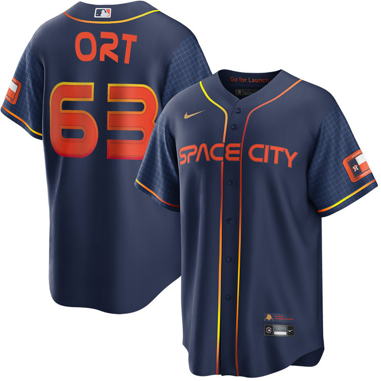 Kaleb Ort Houston Astros City Connect Jersey