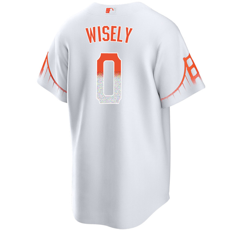 Brett Wisely San Francisco Giants City Connect Jersey