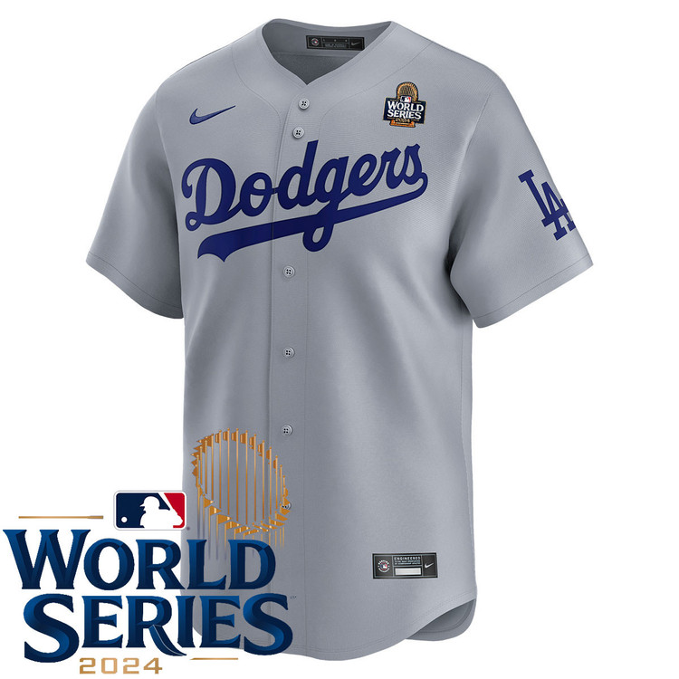 Los Angeles Dodgers Alternate Road Limited World Series Jersey