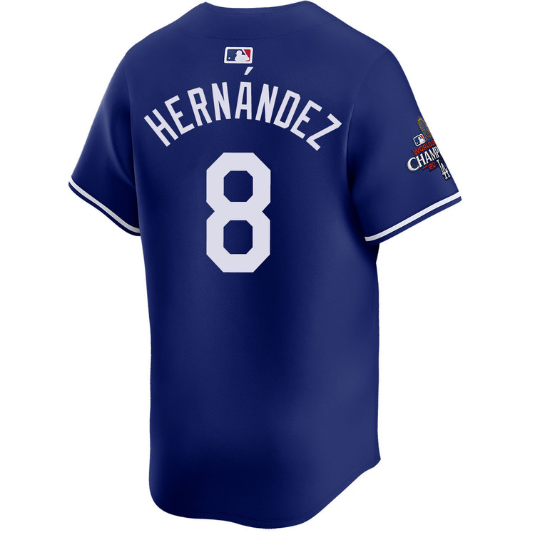 Enrique Hernandez Los Angeles Dodgers Alternate Royal Limited World Series Champions Jersey