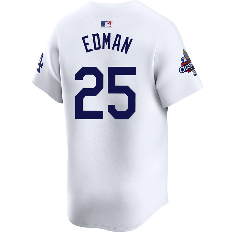 Tommy Edman Los Angeles Dodgers Home Limited World Series Champions Jersey
