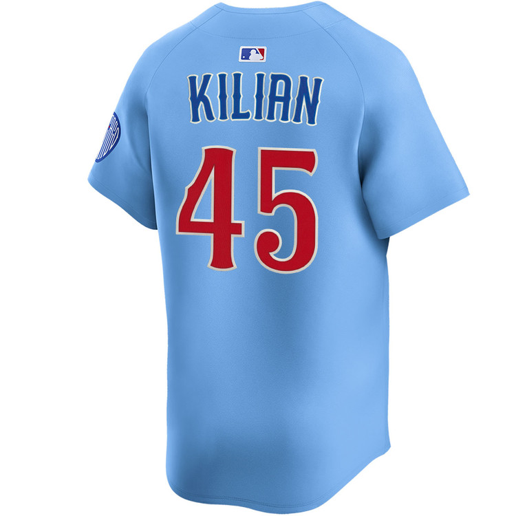 Caleb Kilian Chicago Cubs Blues Alternate Limited Jersey