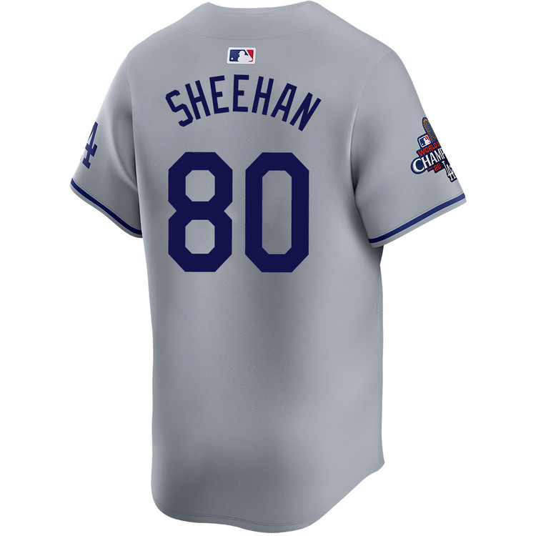 Emmet Sheehan Los Angeles Dodgers Road Limited World Series Champions Jersey