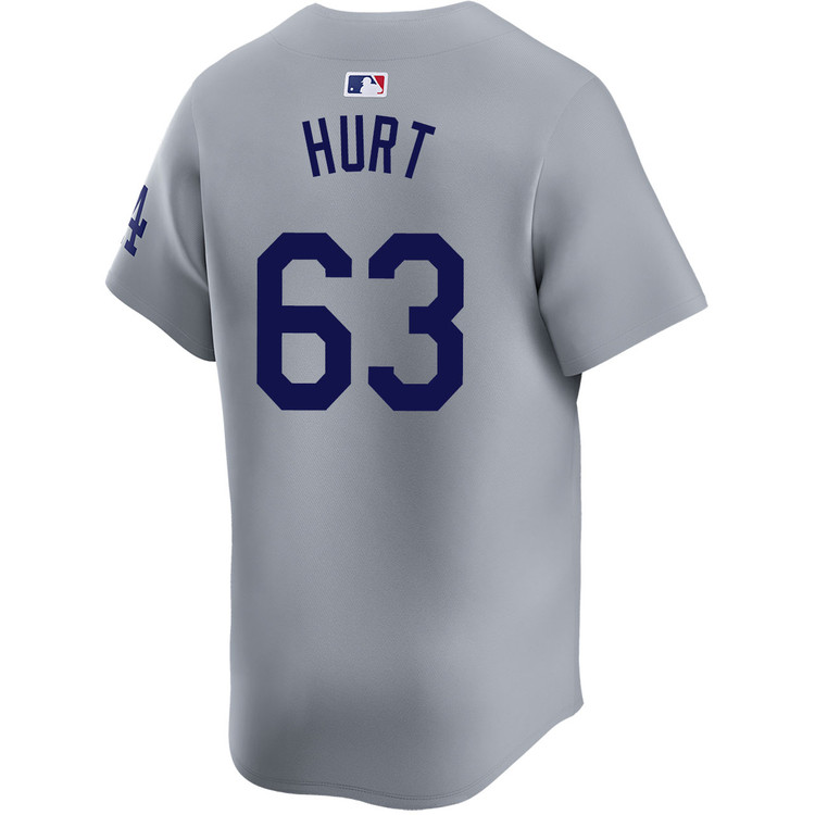 Kyle Hurt Los Angeles Dodgers Alternate Road Limited Jersey