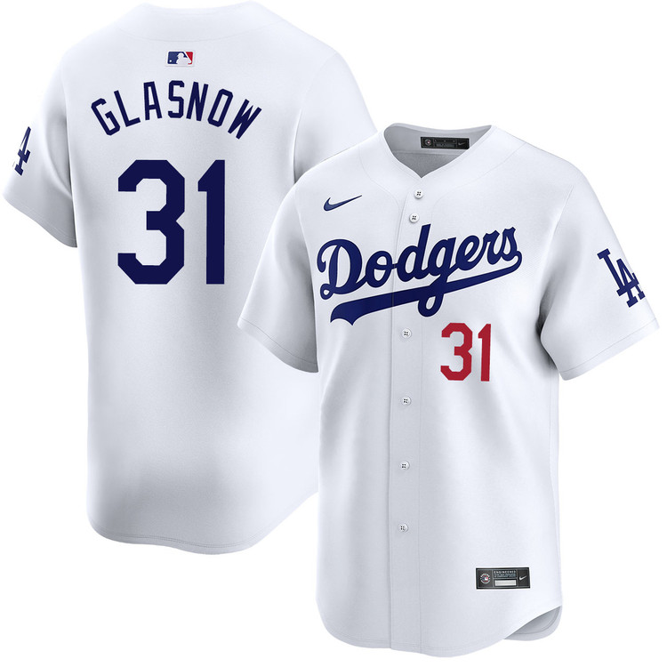 Tyler Glasnow Los Angeles Dodgers Home Limited Jersey