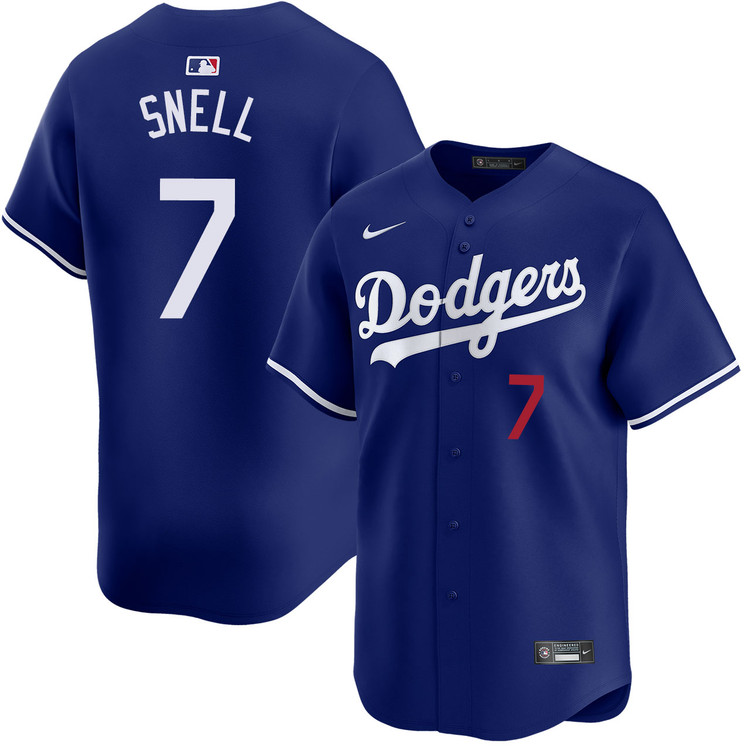 Blake Snell Los Angeles Dodgers Alternate Royal Limited Jersey