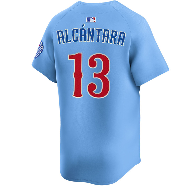 Kevin Alcántara Chicago Cubs Blues Alternate Limited Jersey by NIKEÂ®