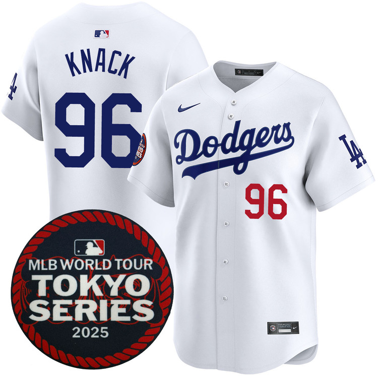Landon Knack Los Angeles Dodgers Home 2025 Tokyo Series Jersey