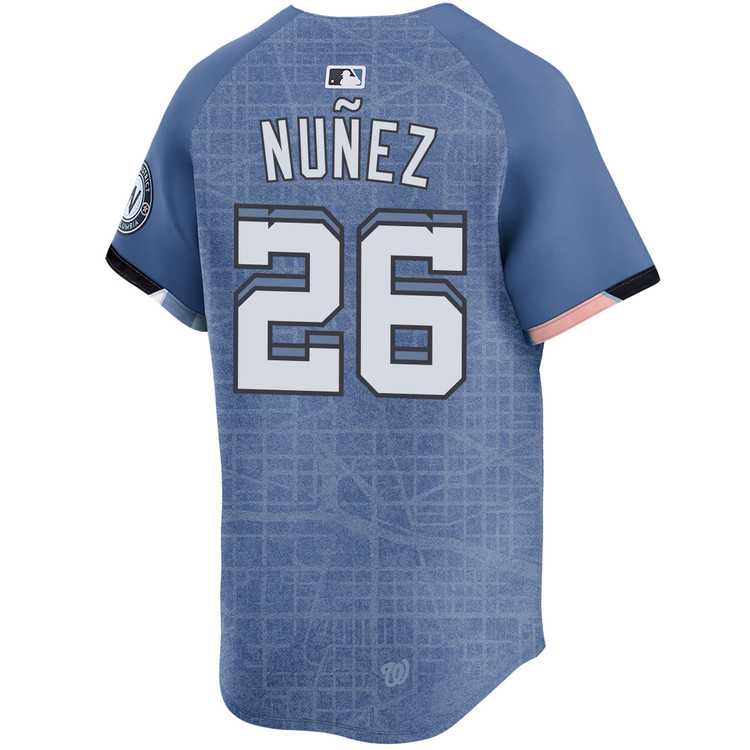 Nasim Nunez Washington Nationals City Connect 2.0 Limited Jersey