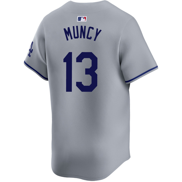 Max Muncy Los Angeles Dodgers Road Limited World Series Jersey