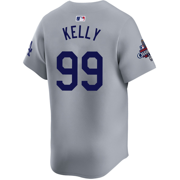 Joe Kelly Los Angeles Dodgers Alternate Road Limited World Series Champions Jersey