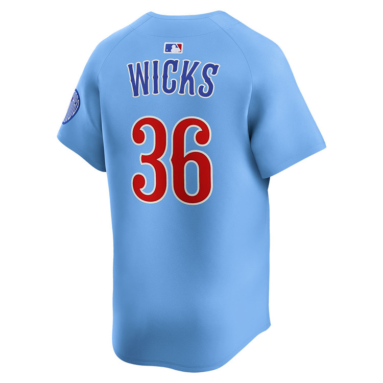 Jordan Wicks Chicago Cubs Blues Alternate Limited Jersey