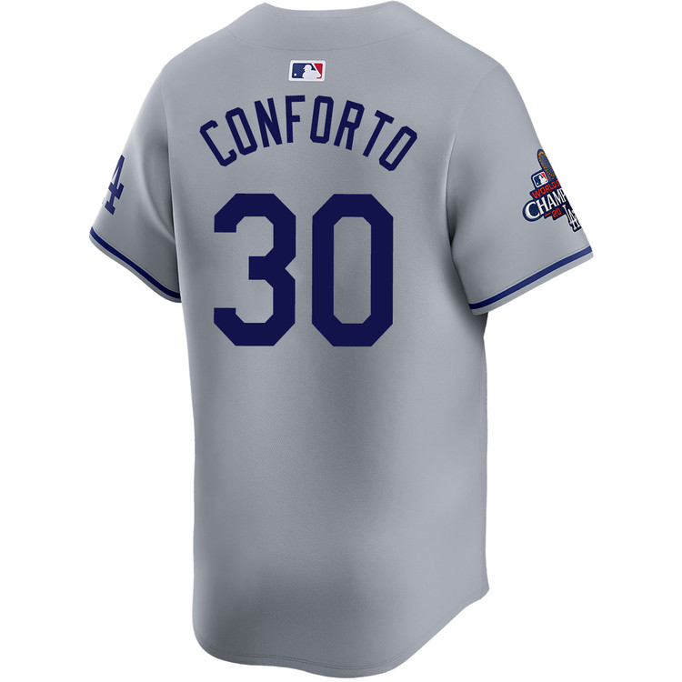 Michael Conforto Los Angeles Dodgers Road Limited World Series Champions Jersey
