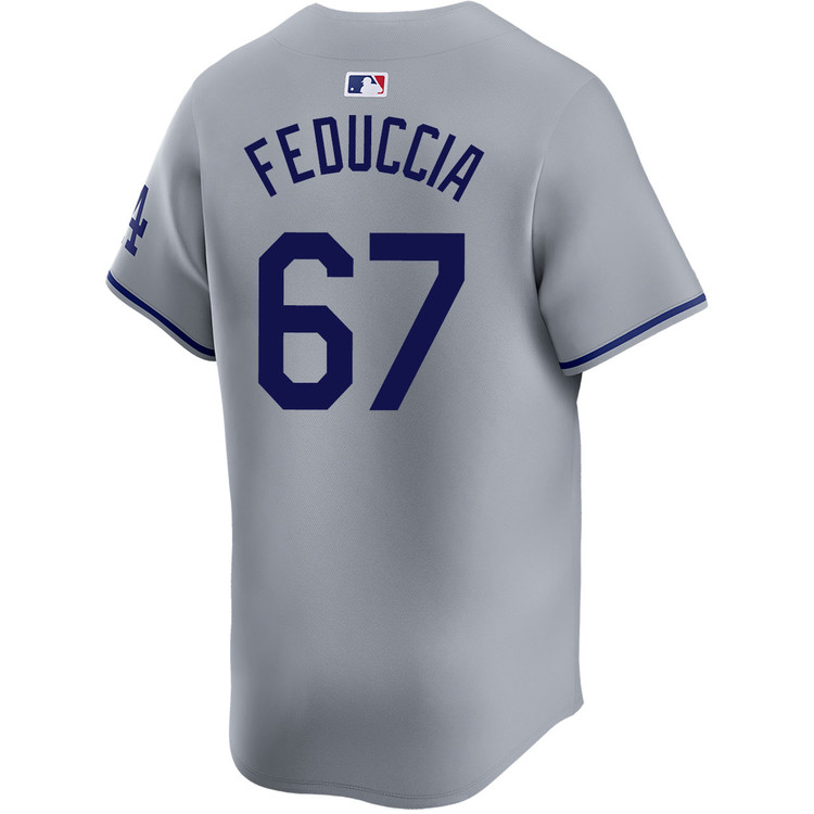 Hunter Feduccia Los Angeles Dodgers Road Limited World Series Jersey
