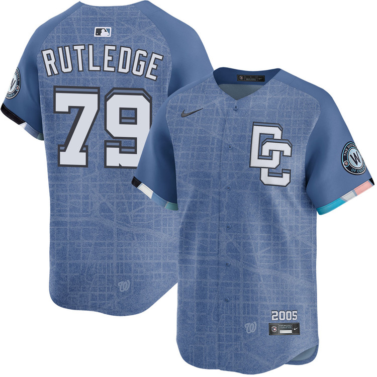 Jackson Rutledge Washington Nationals City Connect 2.0 Limited Jersey