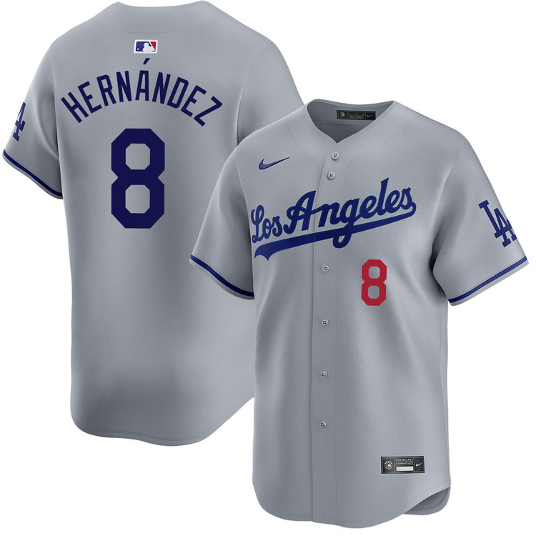 Enrique Hernandez Los Angeles Dodgers Road Limited Jersey