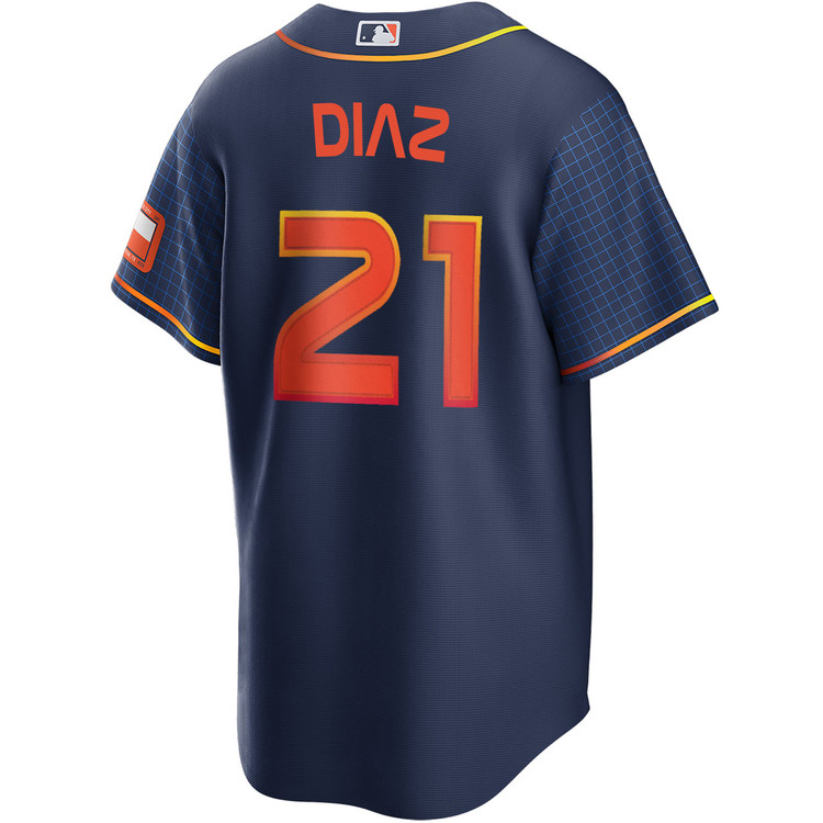 Yainer Diaz Houston Astros City Connect Jersey