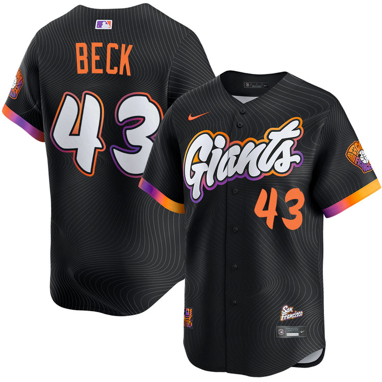 Tristan Beck San Francisco Giants City Connect 2.0 Limited Jersey