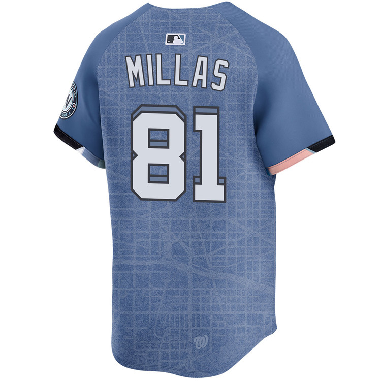 Drew Millas Washington Nationals City Connect 2.0 Limited Jersey