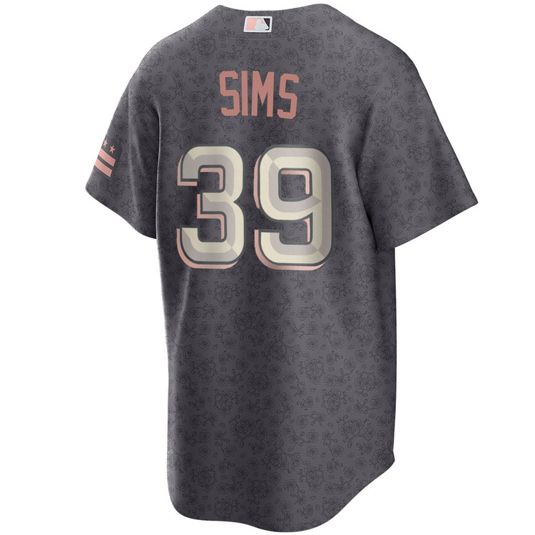 Lucas Sims Washington Nationals City Connect Jersey