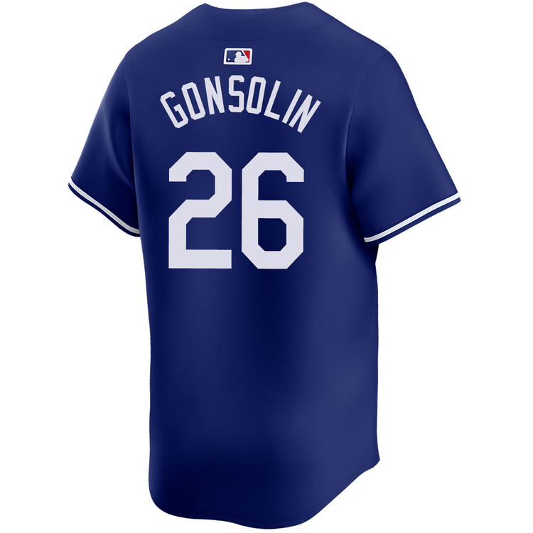 Tony Gonsolin Los Angeles Dodgers Alternate Royal Limited World Series Jersey
