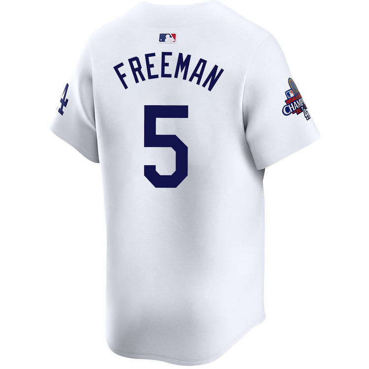 Freddie Freeman Los Angeles Dodgers Home Limited World Series Champions Jersey