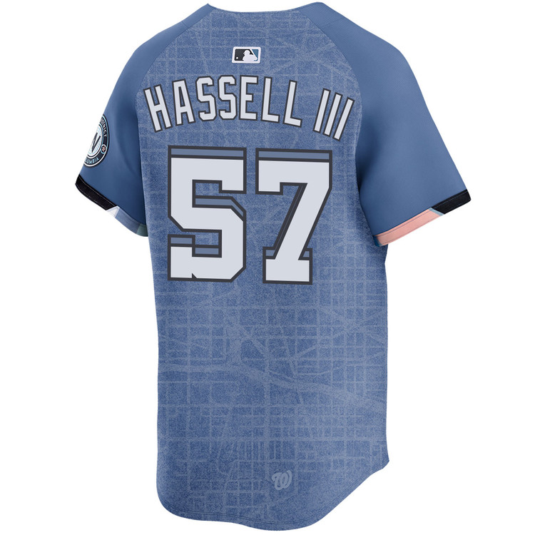 Robert Hassell III Washington Nationals City Connect 2.0 Limited Jersey