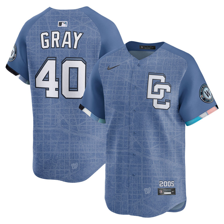 Josiah Gray Washington Nationals City Connect 2.0 Limited Jersey