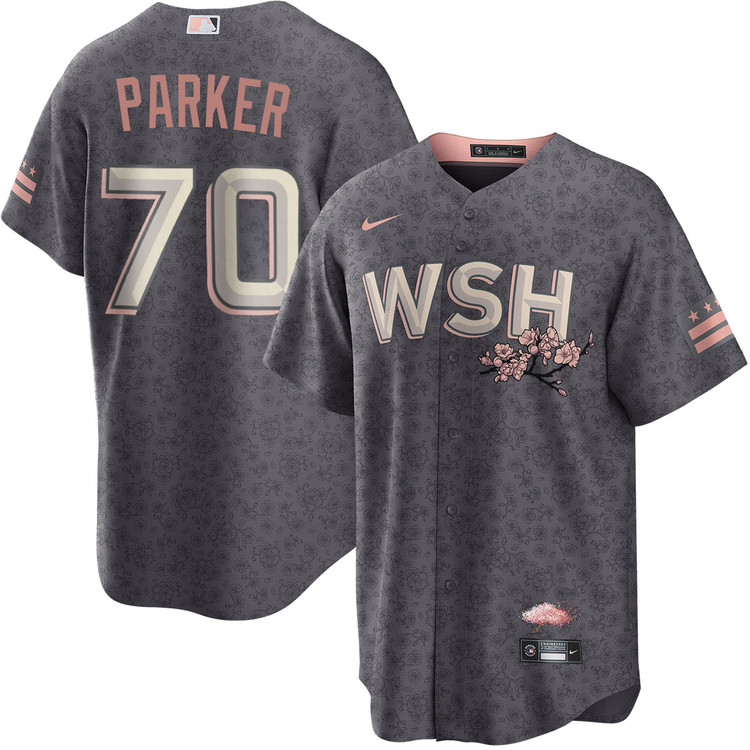 Mitchell Parker Washington Nationals City Connect Jersey