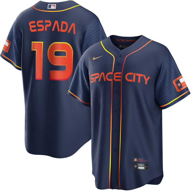 Joe Espada Houston Astros City Connect Jersey