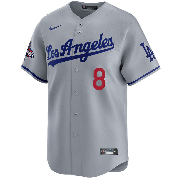 Enrique Hernandez Los Angeles Dodgers Road Limited World Series Champions Jersey