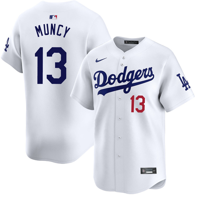 Max Muncy Los Angeles Dodgers Home Limited Jersey