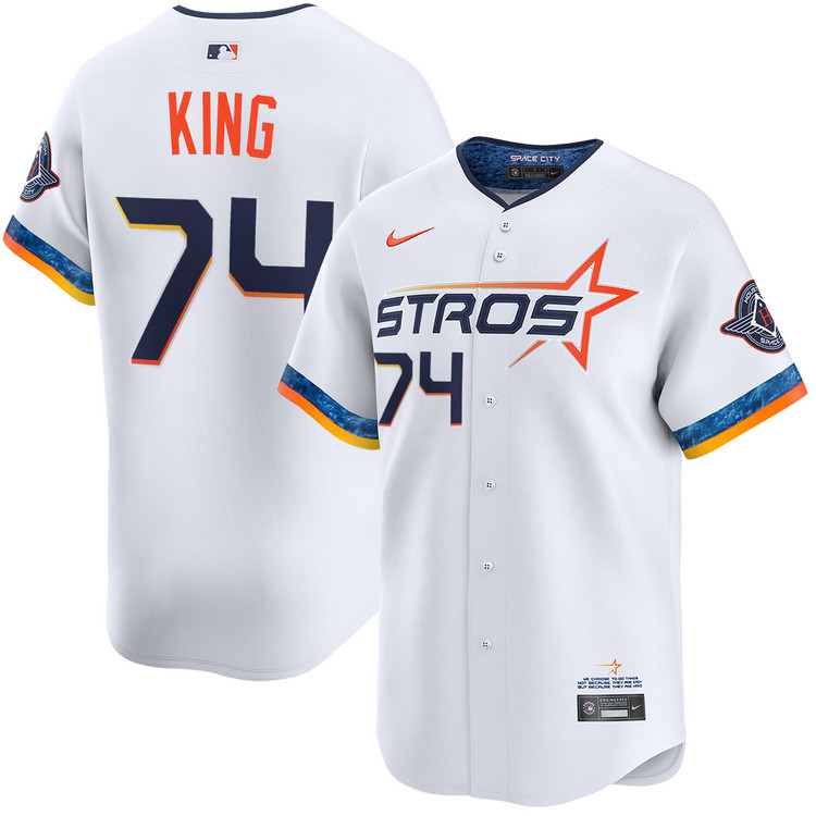Bryan King Houston Astros City Connect 2.0 Limited Jersey