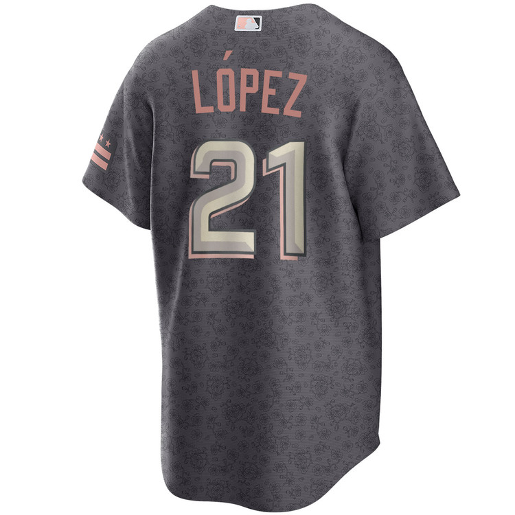 Jorge Lopez Washington Nationals City Connect Jersey