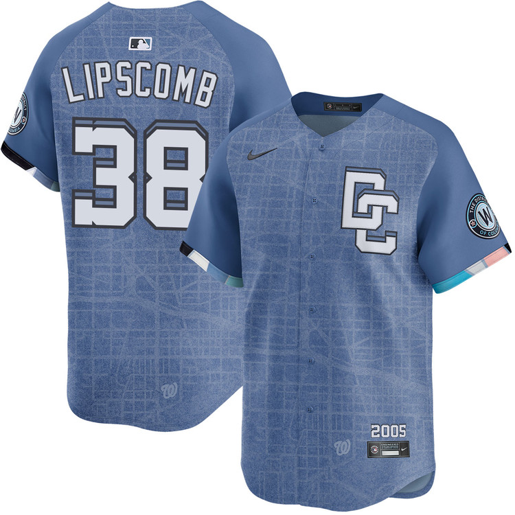 Trey Lipscomb Washington Nationals City Connect 2.0 Limited Jersey