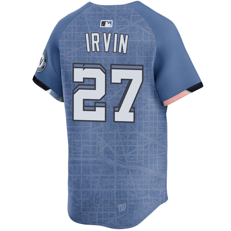 Jake Irvin Washington Nationals City Connect 2.0 Limited Jersey