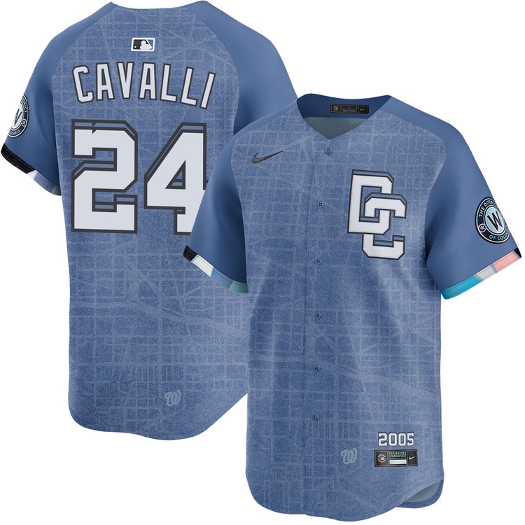 Cade Cavalli Washington Nationals City Connect 2.0 Limited Jersey