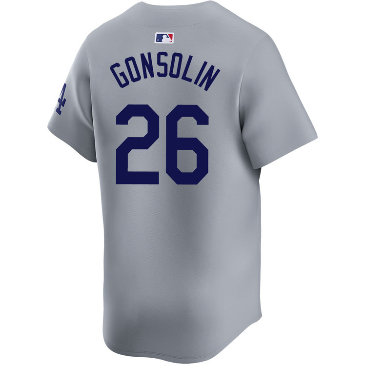 Tony Gonsolin Los Angeles Dodgers Alternate Road Limited World Series Jersey