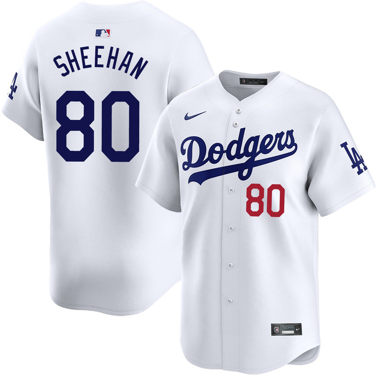 Emmet Sheehan Los Angeles Dodgers Home Limited Jersey