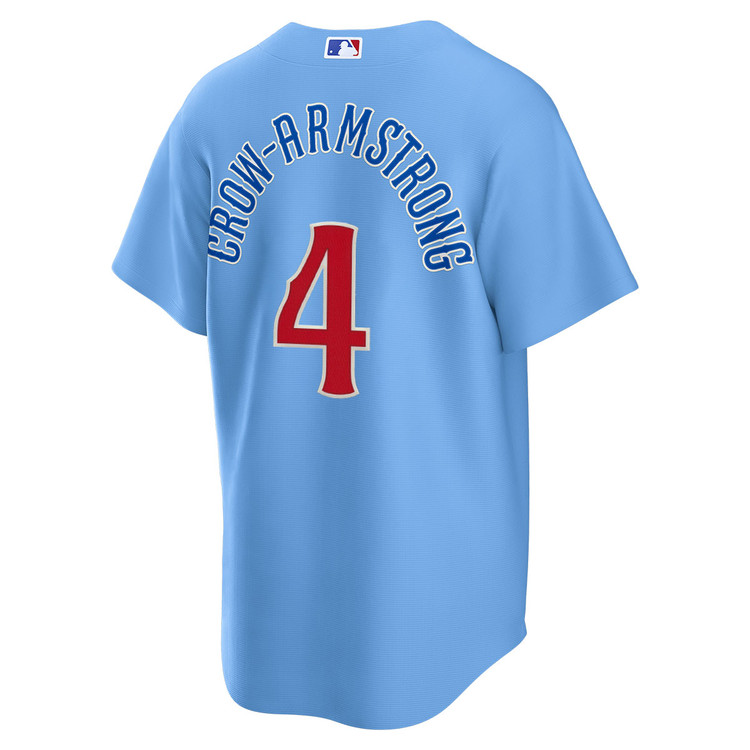 Pete Crow-Armstrong Chicago Cubs Blues Alternate Jersey