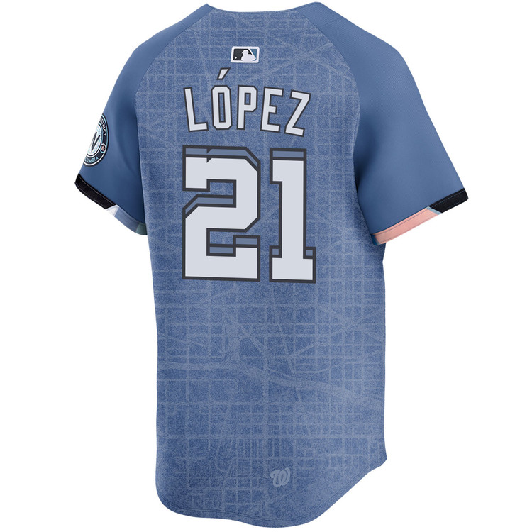Jorge Lopez Washington Nationals City Connect 2.0 Limited Jersey