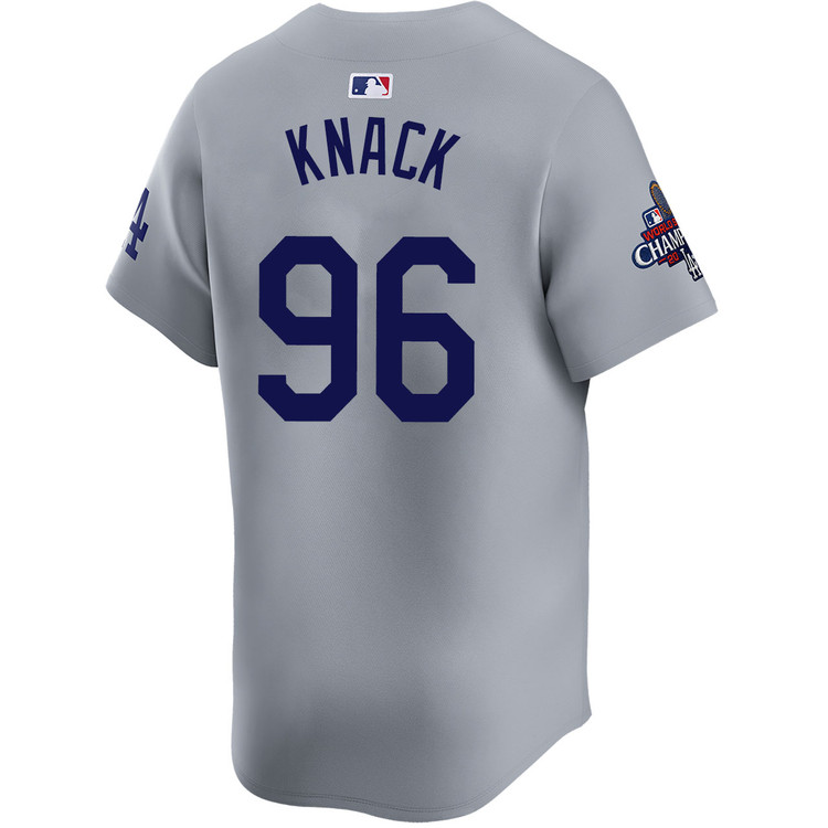 Landon Knack Los Angeles Dodgers Alternate Road Limited World Series Champions Jersey