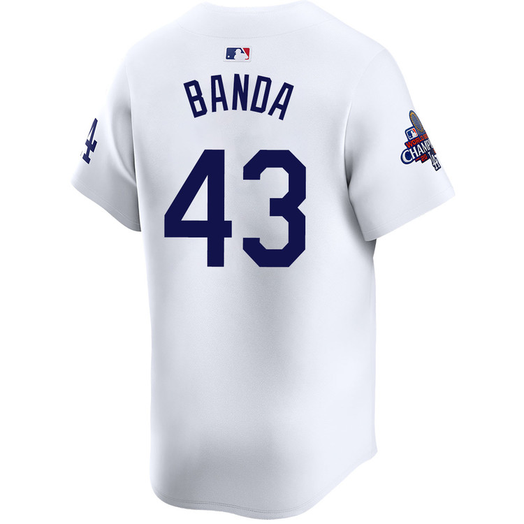 Anthony Banda Los Angeles Dodgers Home Limited World Series Champions Jersey
