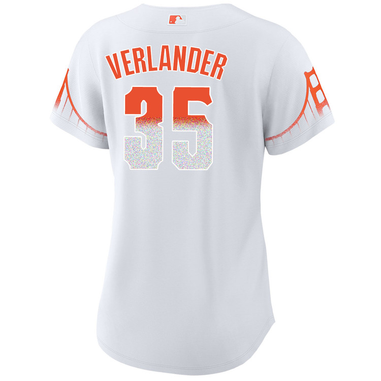 Justin Verlander San Francisco Giants Women's City Connect Jersey