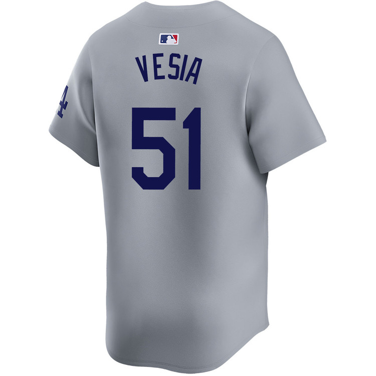 Alex Vesia Los Angeles Dodgers Alternate Road Limited World Series Jersey