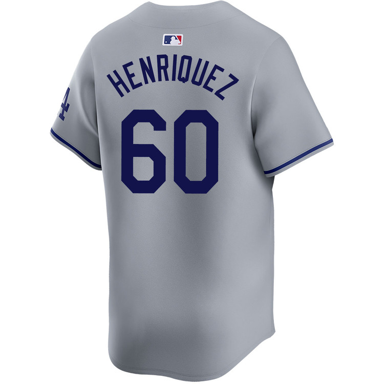 Edgardo Henriquez Los Angeles Dodgers Road Limited World Series Jersey