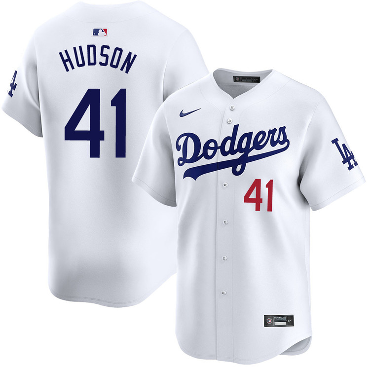 Daniel Hudson Los Angeles Dodgers Home Limited Jersey